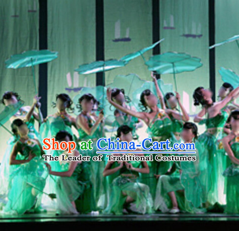 Chinese Dance Apparel Props Folk Dancing Prop Lotus Decorations