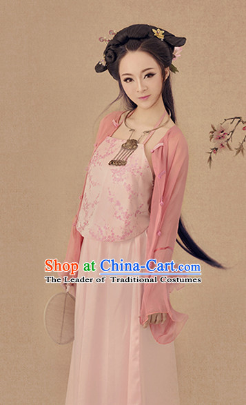 Chinese Costume Ancient China Costumes Han Fu Dress Wear Outfits Suits Clothing for Women