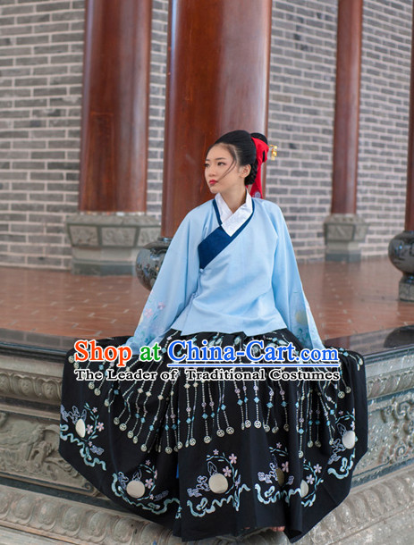 Asian Fashion Chinese Ancient Ming Dynasty Princess Clothes Costume China online Shopping Traditional Costumes Dress Wholesale Culture Clothing and Hair Jewelry for Women