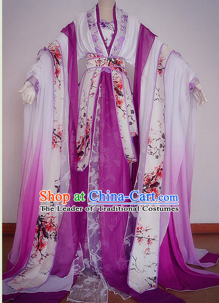 Chinese Costume Ancient Dress Classic Garment Suits Imperial Princess Queen Emperor Clothing for Women