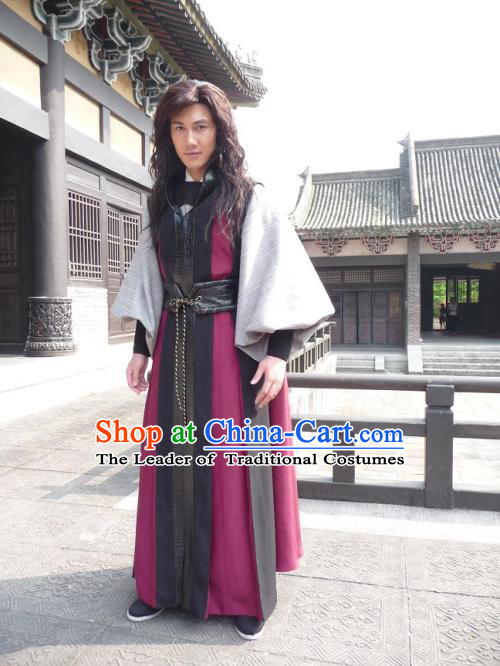 Ancient Chinese Style Knight Kimono Chinese Costume Chinese Ancient Costumes Carnival Costumes Fancy Dress Complete Set