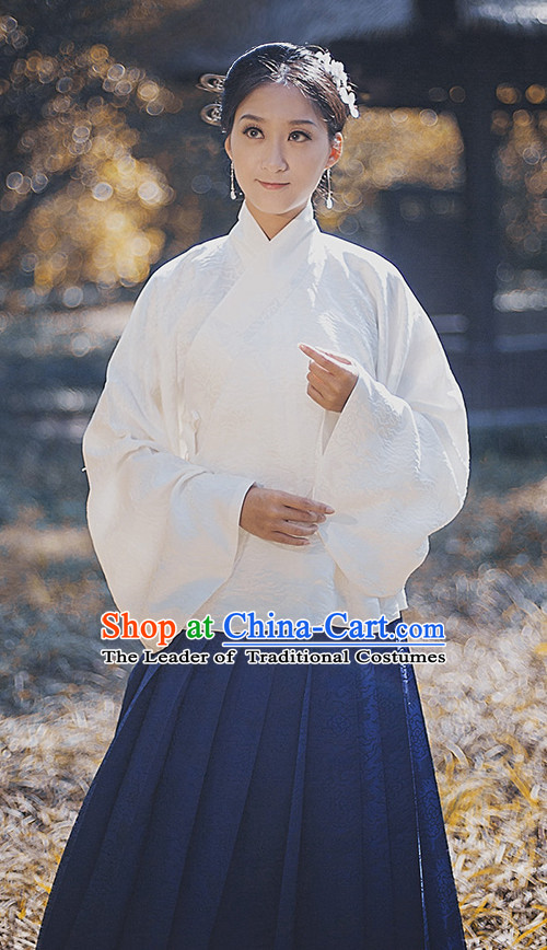 Chinese Costume Ancient Asian Korean Japanese Clothing Ming Dynasty Clothes Garment Outfits Suits for Women