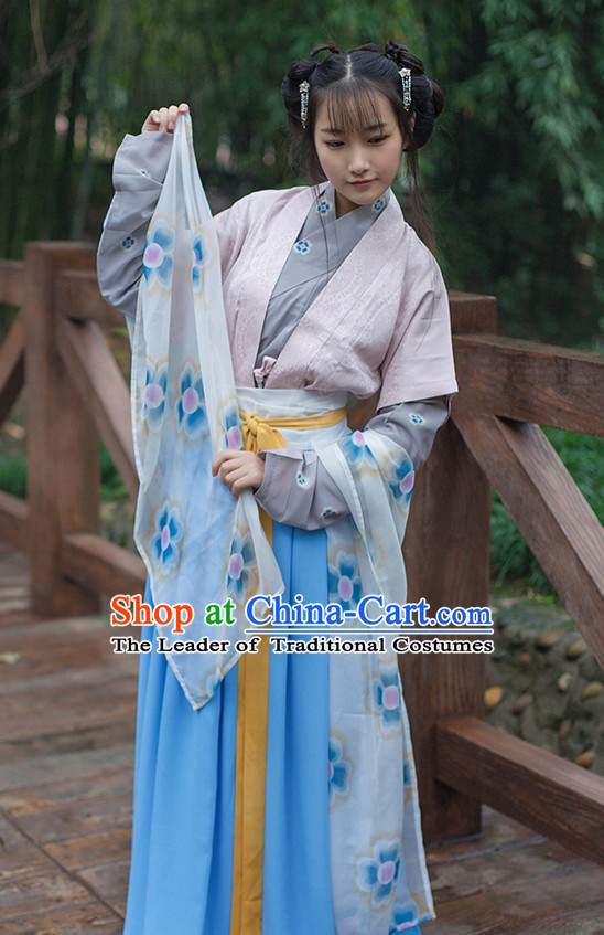 Chinese Costume Ancient Asian Korean Japanese Clothing Han Dynasty Clothes Garment Outfits Suits for Women