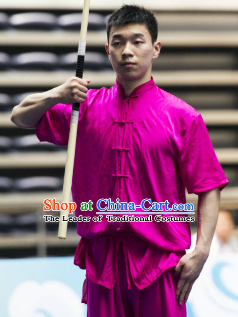 Top Wushu Competition Suits Southern Fist Tourament Qigong Kung Fu Training Karate Clothes Shaolin Outfit Martial Arts Uniform for Men Women Girls Boys Kids Adults