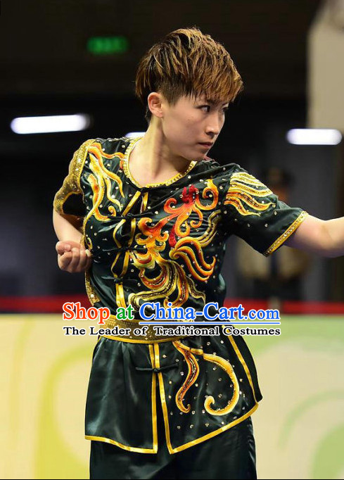 Traditional Kungfu Master Martial Arts Wushu Uniform Outfit for Men Women Boys Girls Kids