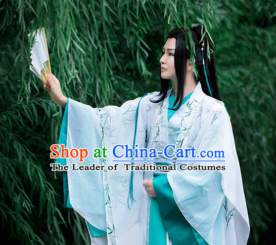 Chinese Costume Ancient China Dress Classic Garment Suits Knight Cosplay Clothes Clothing Complete Set for Men or Women