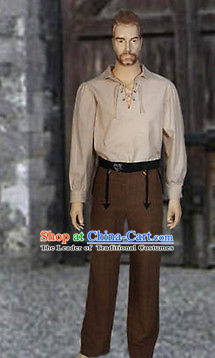 Traditional Medieval Costume Renaissance Costumes Historic Clothing Complete Set for Men