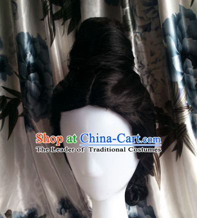 Ancient Chinese Fairy Wigs Toupee Wigs Human Hair Wig Hair Extensions Sisters Weave Cosplay Wigs Lace Hair Pieces for Women