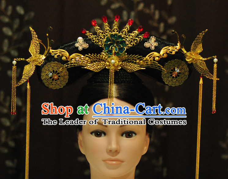 Ancient Chinese Wigs Female Wigs Toupee Wig Hair Extensions Sisters Weave Cosplay Wigs Lace and Hair Jewelry for Women