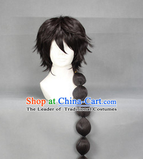 Ancient Chinese Style Full Wigs Hair Extensions Wigs Wig Brazilian Hair Toupee Lace Front Wigs Human Hair Wigs Remy Hair Sisters for Kids Women Cheap Hair Pieces Weave Hair