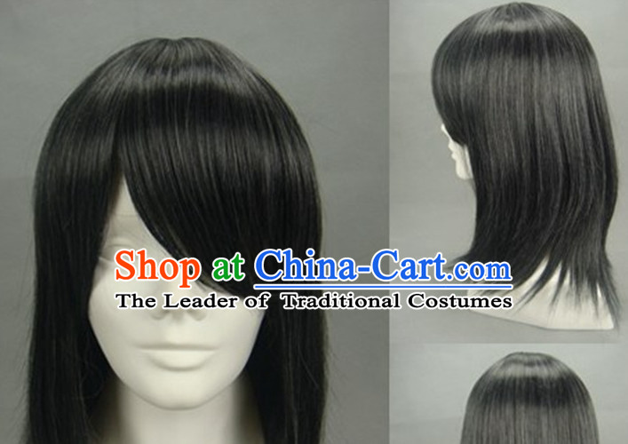 Ancient Chinese Style Full Wigs Hair Extensions Wigs Wig Brazilian Hair Toupee Lace Front Wigs Human Hair Wigs Remy Hair Sisters for Kids Men Women Cheap Hair Pieces Weave Hair