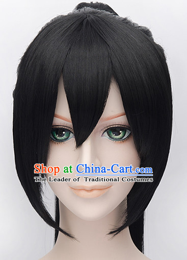 Ancient Chinese Style Weave Long Wigs