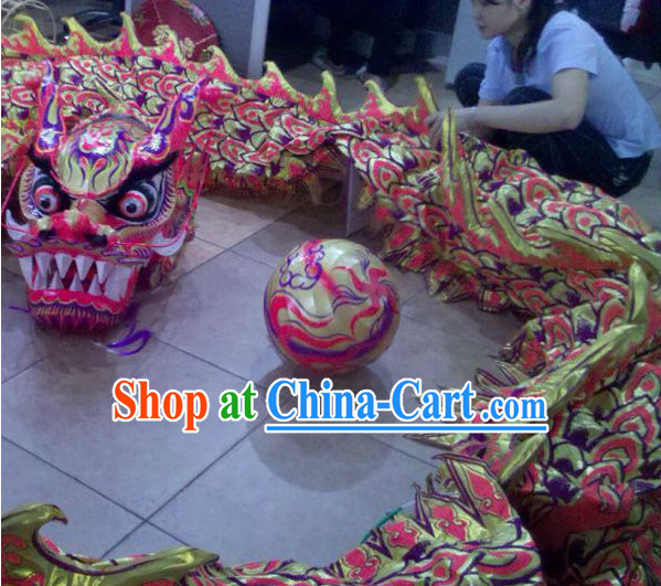 NEW Chinese Spring Festival Parade and International Competition Dragon Dance Costumes Complete Set