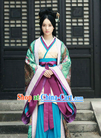 Infanta Chinese Dramaturgic Gowns and Robes Hair Accessories