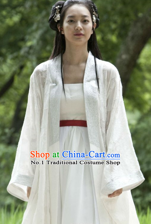 Korean Ancient Fairy Costumes and Hair Accessory for Women