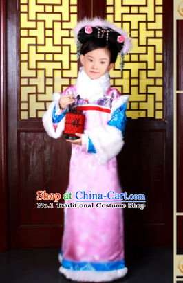 Ancient Chinese Empress Costume for Little Girls