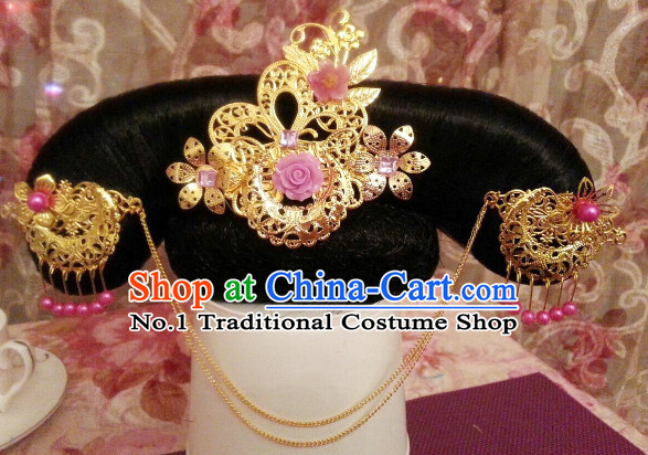 Chinese Traditional Qing Dynasty Princess Headwear for Women