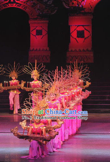 Chinese Dai Minority Group Costume _ Accessories