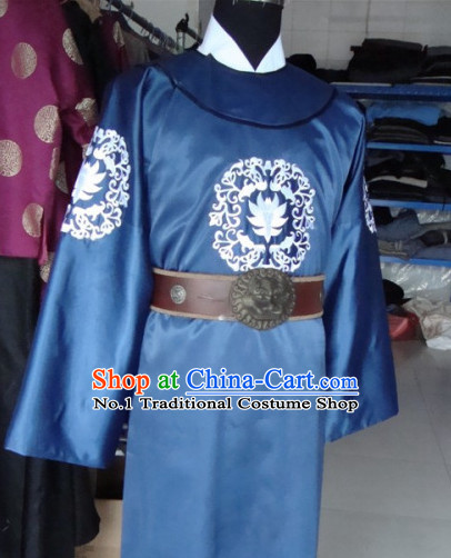 Chinese Stage Detective Official Costumes and Hat