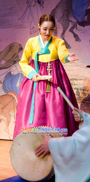 Korean Traditional Hanbok Dress for Girls