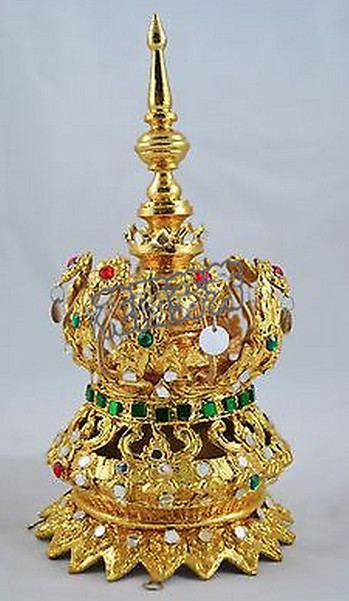 Traditional Thai Golden Hat