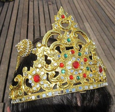 Traditional Thai Golden Headwear