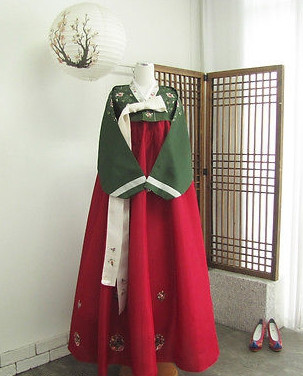 Asian Fashion Korean National Hanbok for Women