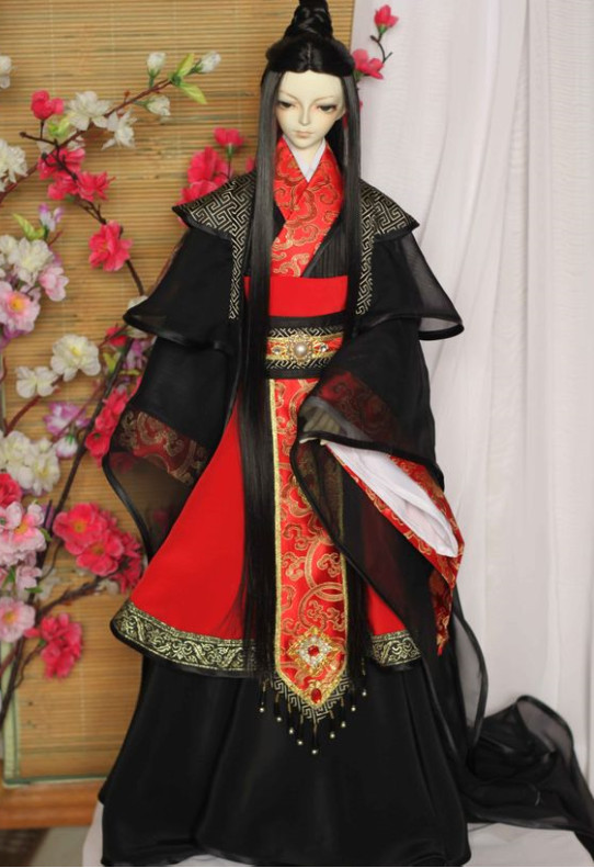 China Classical Prince Hanfu Robe for Men