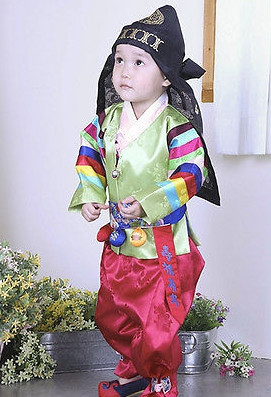Asian Fashion online Korean Hanboks for Little Boys