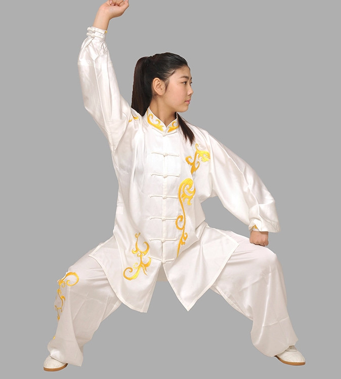 Chinese Traditional Embroidered Kung Fu Uniform