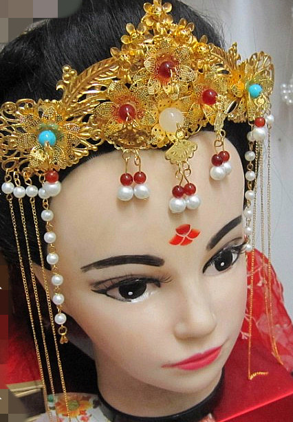 Top Chinese Hair Accessories Headpieces Hair Combs Jewellery Complete Set