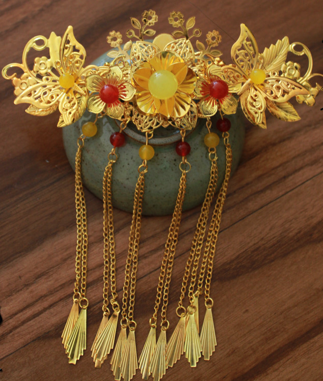 Chinese Traditional Phoenix Coronet for Brides