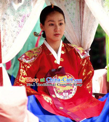 Dangui Korean Royal Costume Traditional Korean Queen Princess Ceremony Costumes