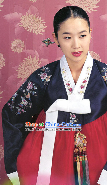 Dangui Korean Royal Costume Traditional Korean Queen Princess Ceremony Costumes for Women