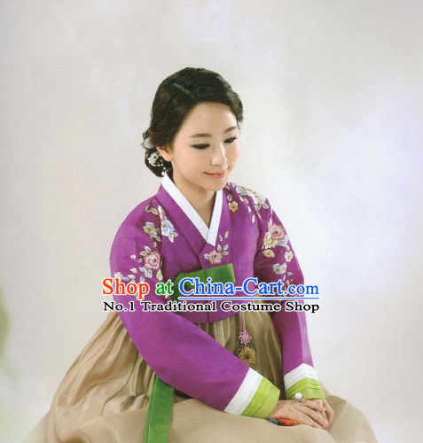 Korean Traditional Ceremonial Hanbok for Ladies