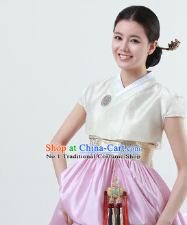 Modernized Female Hanbok for Wedding Birthday Ceremony Prom Ball Reception Gaduation Banquet