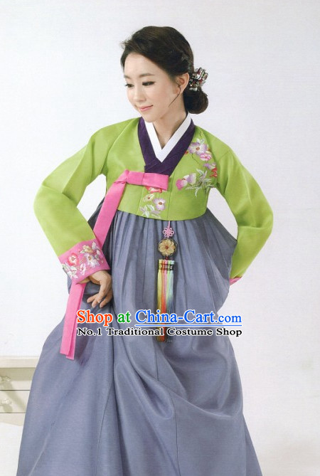 Korean Official Female Hanbok Clothes