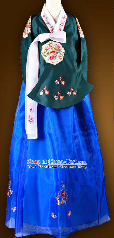 Traditional Ceremony Dress Custom Made Dangui Korean Royal Costumes for Women