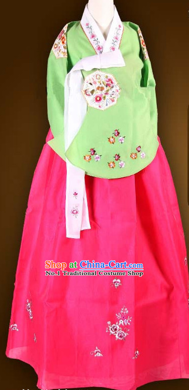 Traditional Ceremony Dress Custom Made Dangui Korean Royal Costumes for Women