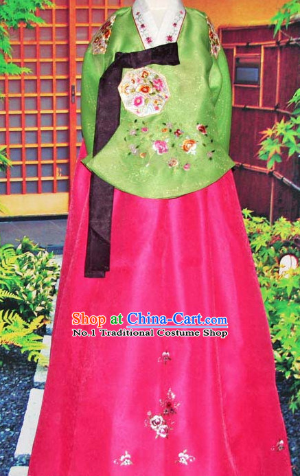 Traditional Ceremony Dress Custom Made Dangui Korean Royal Costumes for Women