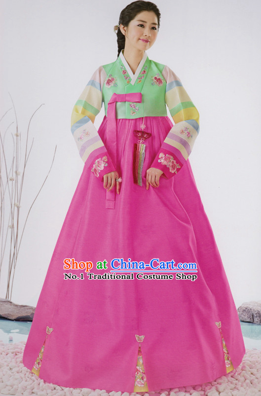 Korean Traditional Clothing Custom Made Women Dangwi Hanbok Ceremony Birthday Party Halloween