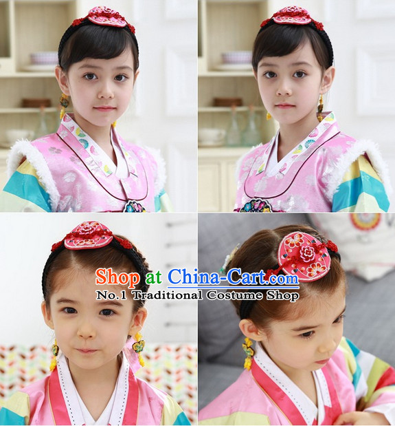 Korean Hanbok Headwear for Kids