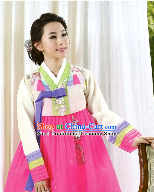 Top Korean Clothing Asia Fashion Korean Hanbok National Costumes for Women