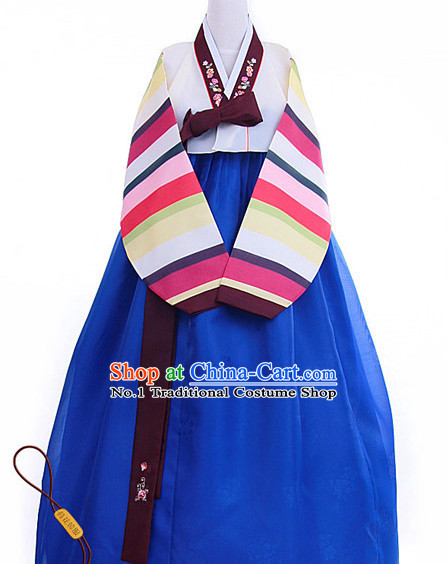 Top Korean Hanbok Dance Costumes Girls Dancewear