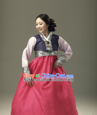 Top Korean National Costumes Ladies Fashion Halloween Costumes Traditional Korean Clothing