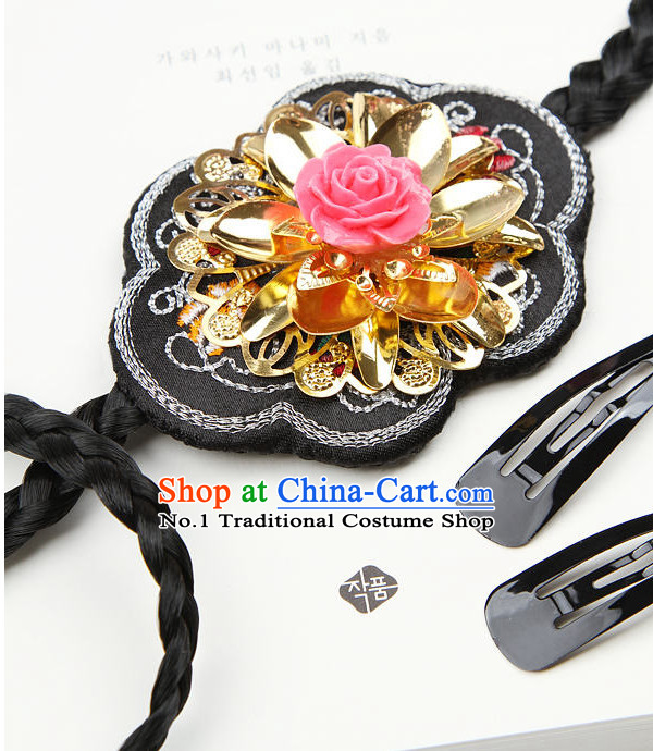 Korean Royal Hair Accessories Hair Ties Hair Jewelry Fascinators Hair Extensions Headbands