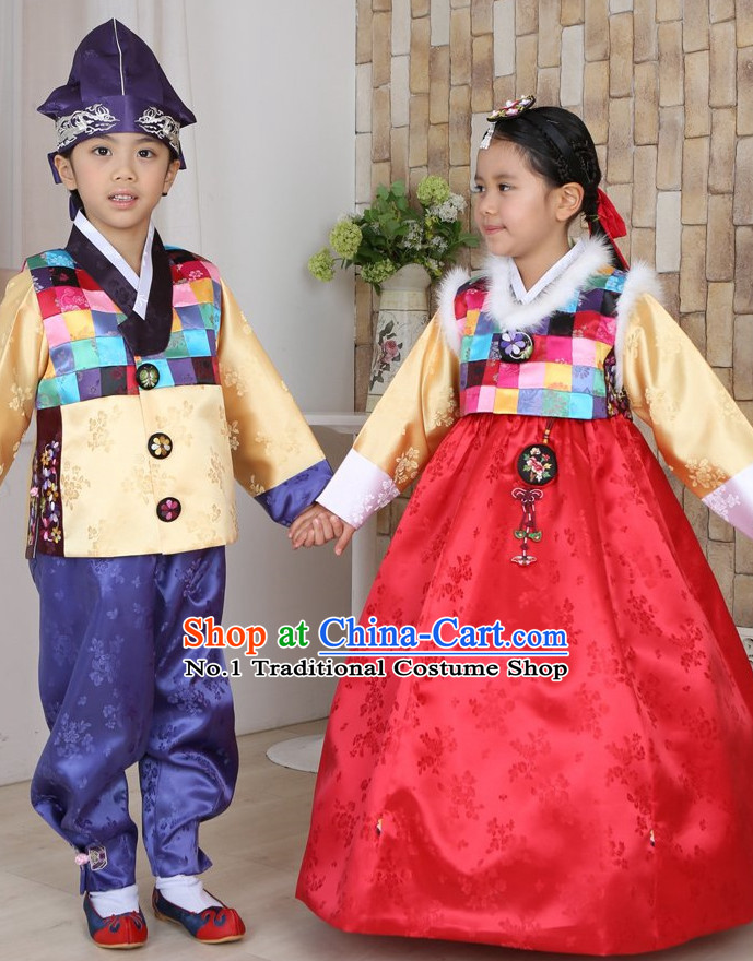 Top Traditional Korean Kids Fashion Kids Apparel Birthday Baby Clothes Boys Clothes Girls Clothing