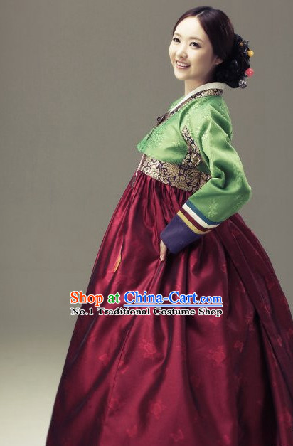 Korean Traditional Hanbok Clothing Dress online Ladies Clothes Designer Clothes