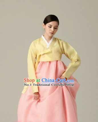 Korean Traditional Hanbok Female Clothes