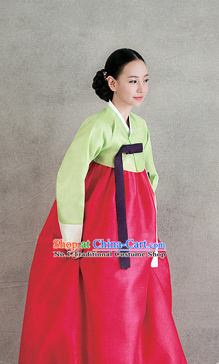 Top Korean Traditional Custom Made Modern Hanbok Skirt for Women